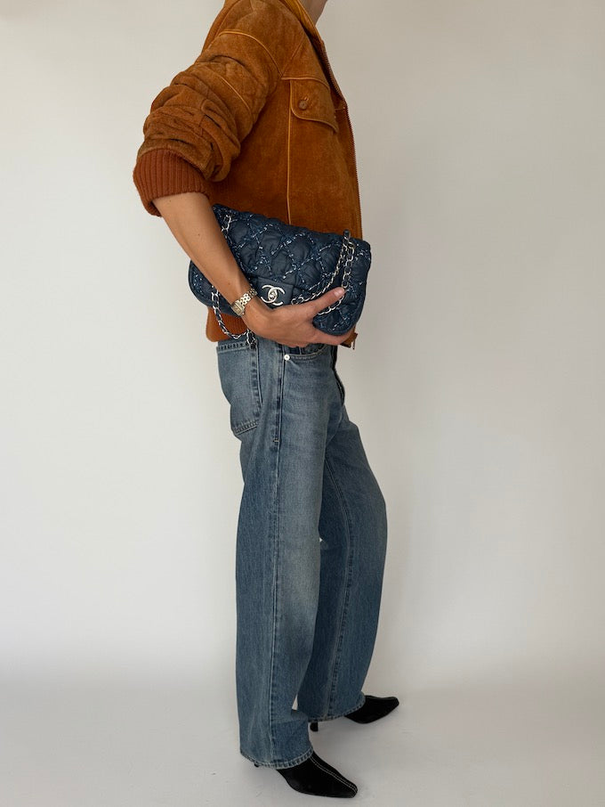 Vintage Boxy Suede Leather Jacket 4287