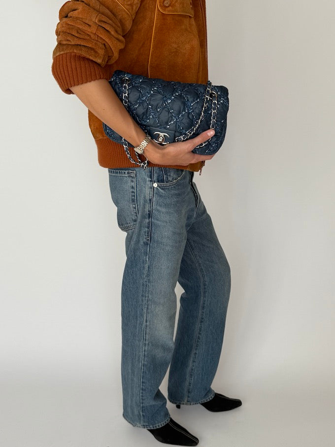 Vintage Boxy Suede Leather Jacket 4287