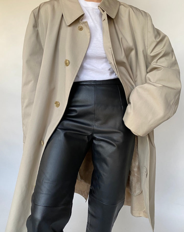 VINTAGE LIGHT BEIGE COAT 421