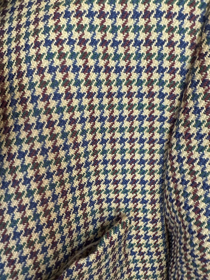 VINTAGE HOUNDSTOOTH WOOL BLAZER 5869