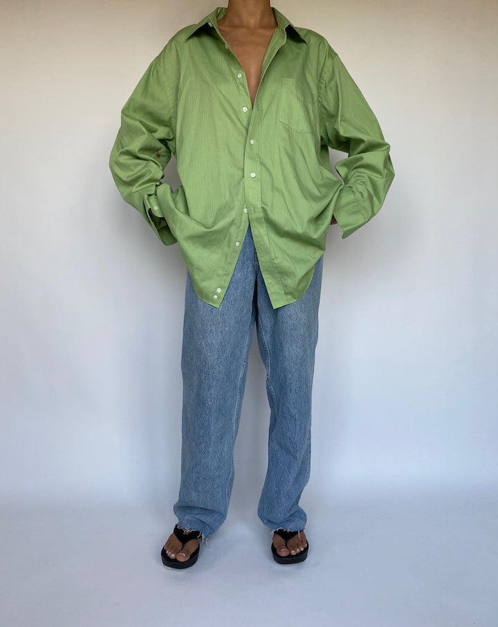 VINTAGE GREEN SHIRT 1067