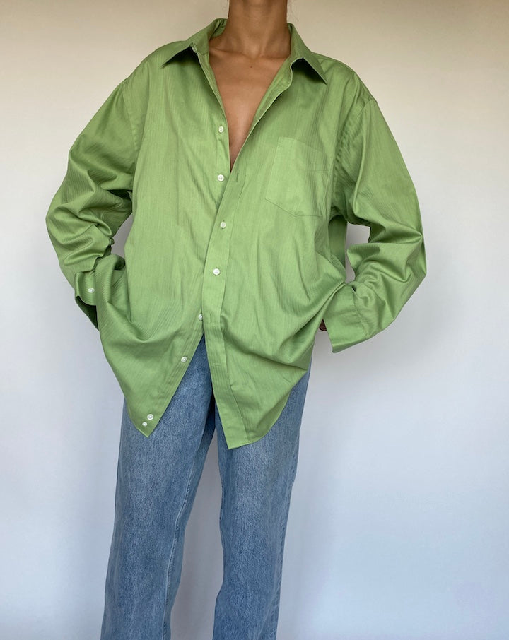 VINTAGE GREEN SHIRT 1067