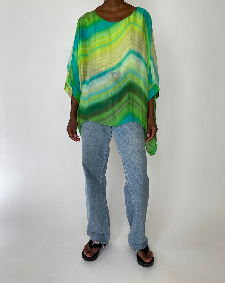 VINTAGE GREEN TOP 3896