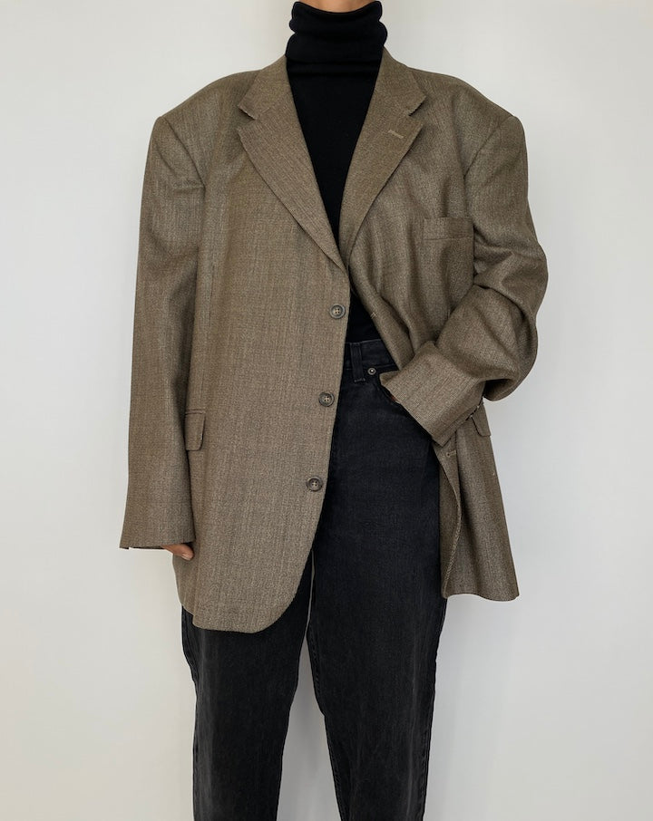 VINTAGE BEIGE BLAZER 1680