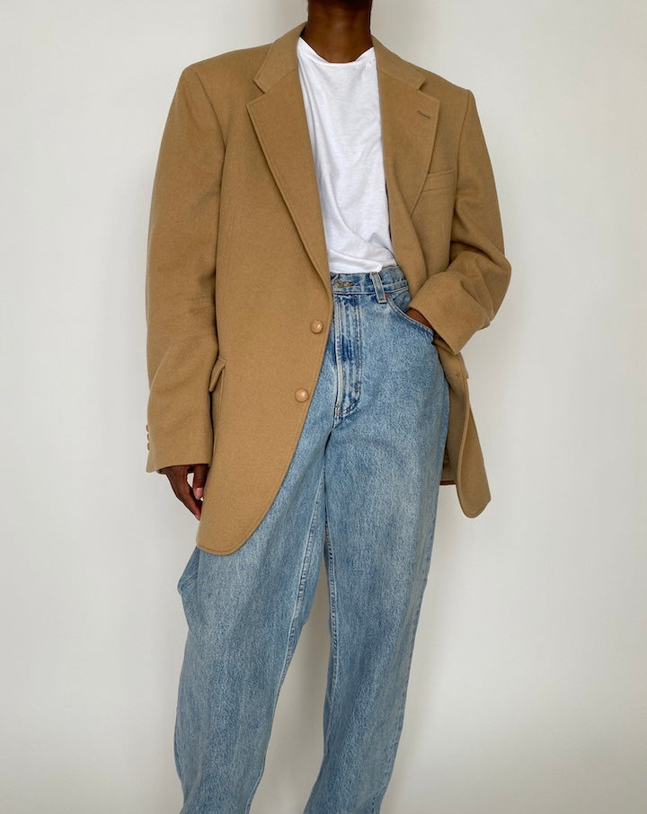 VINTAGE BEIGE BLAZER 3922