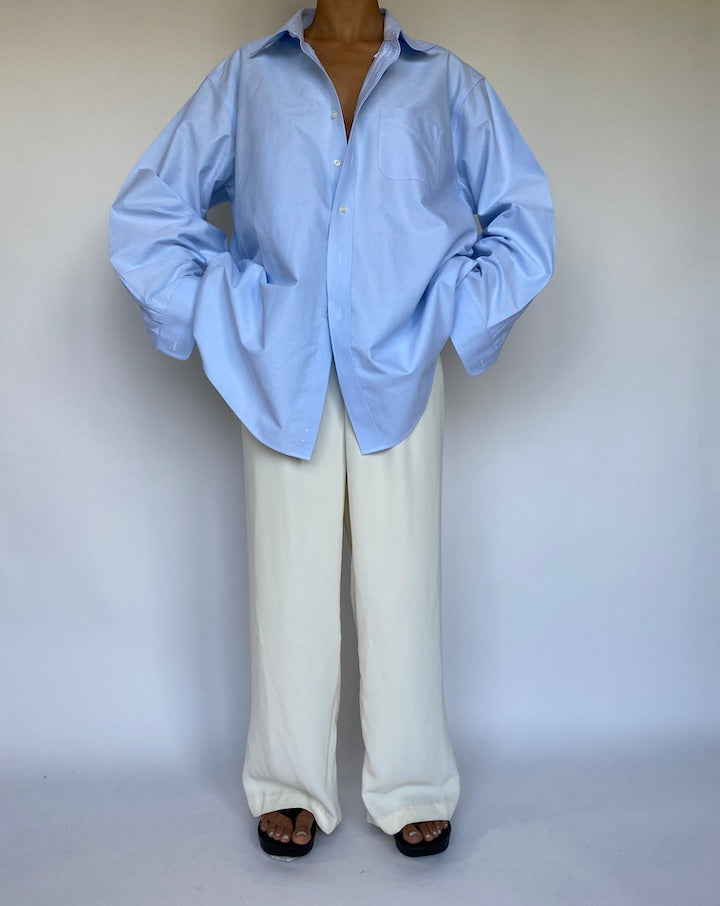 VINTAGE OVERSIZED BLUE SHIRT 1091