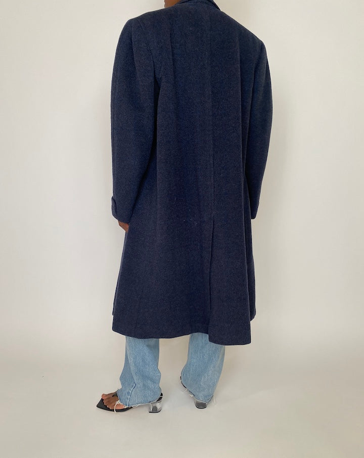 VINTAGE DARK GREY COAT 3935