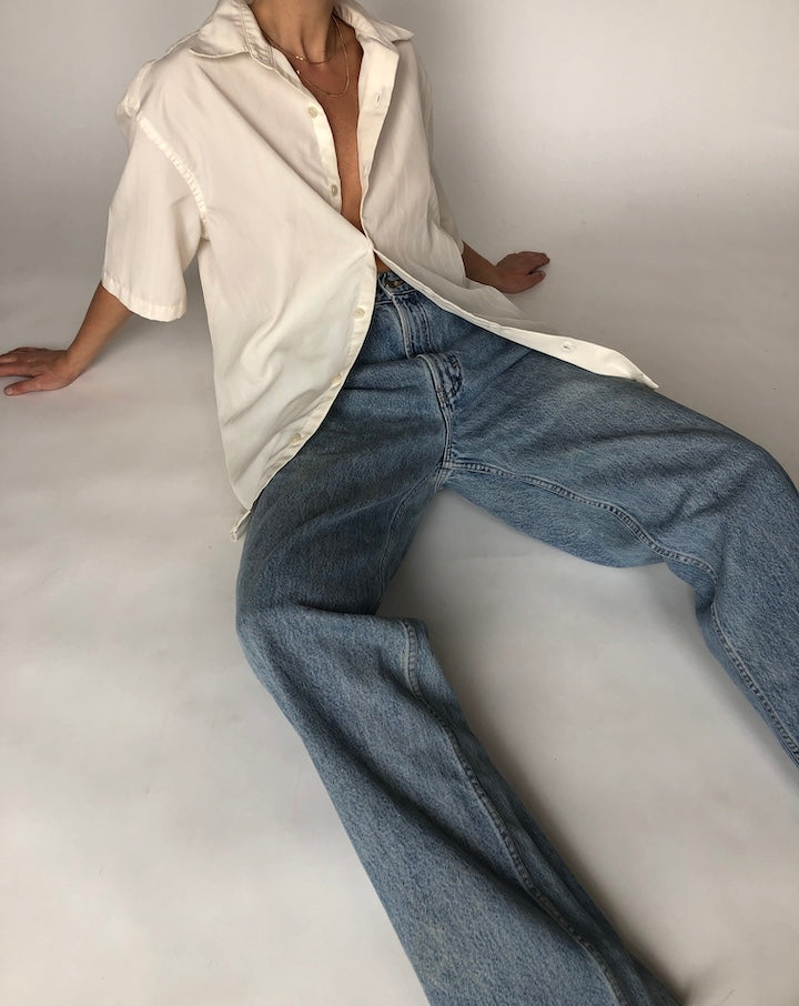 WHITE SHORT SLEEVE SHIRT 152