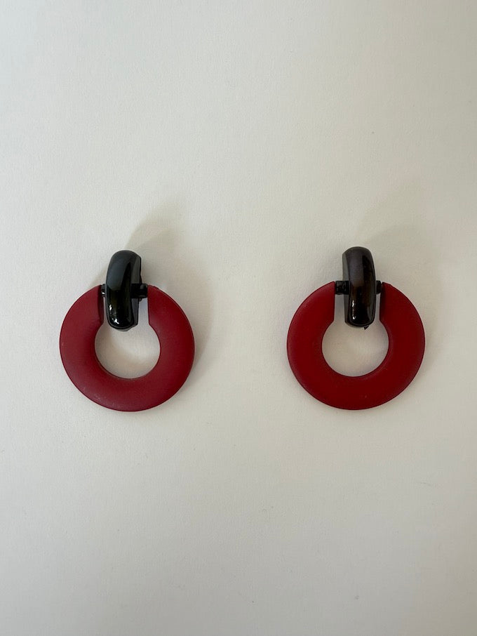 Vintage hoop earrings