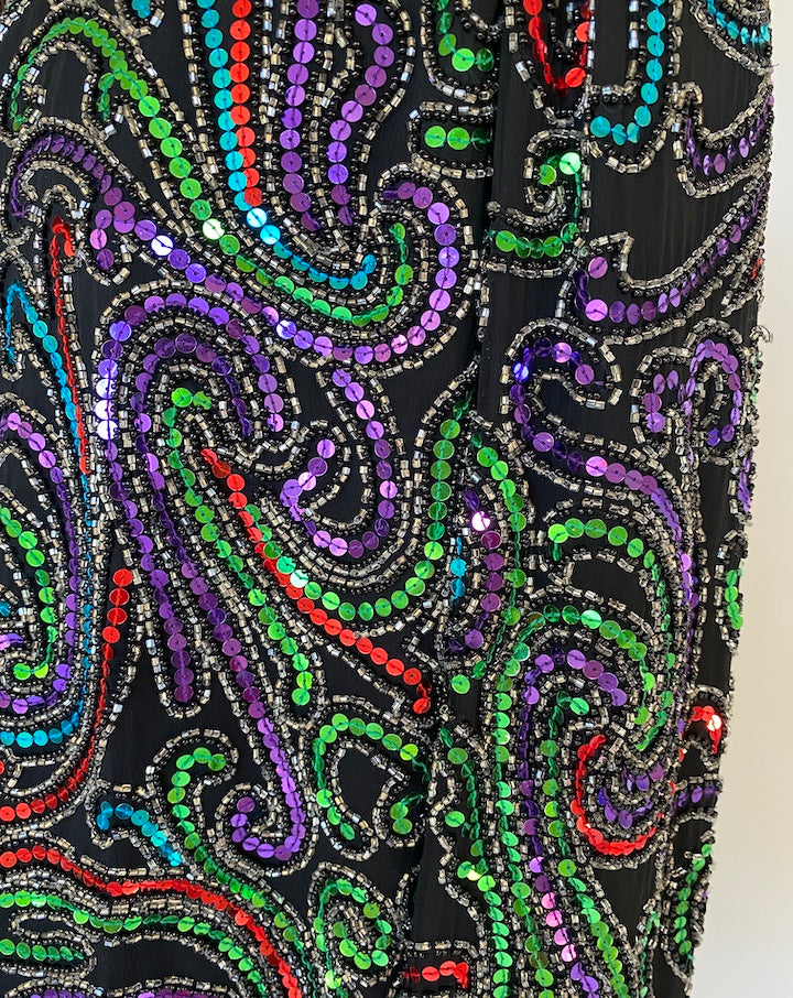 VINTAGE SEQUIN CARDIGAN 3967