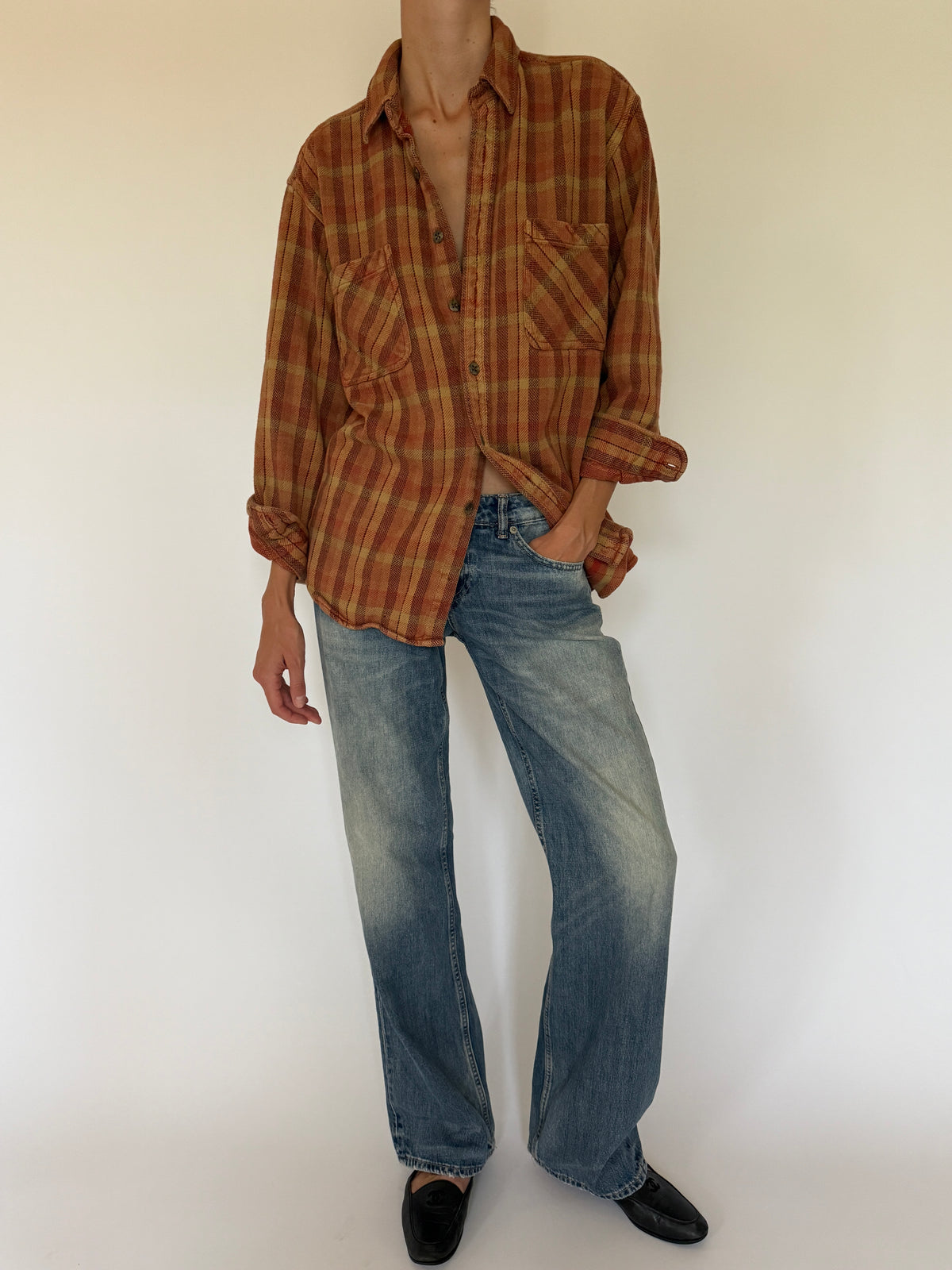 Vintage shirt back view