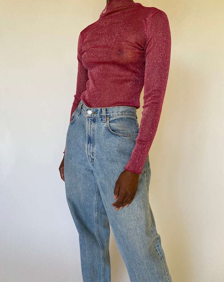 VINTAGE PINK TOP 3969