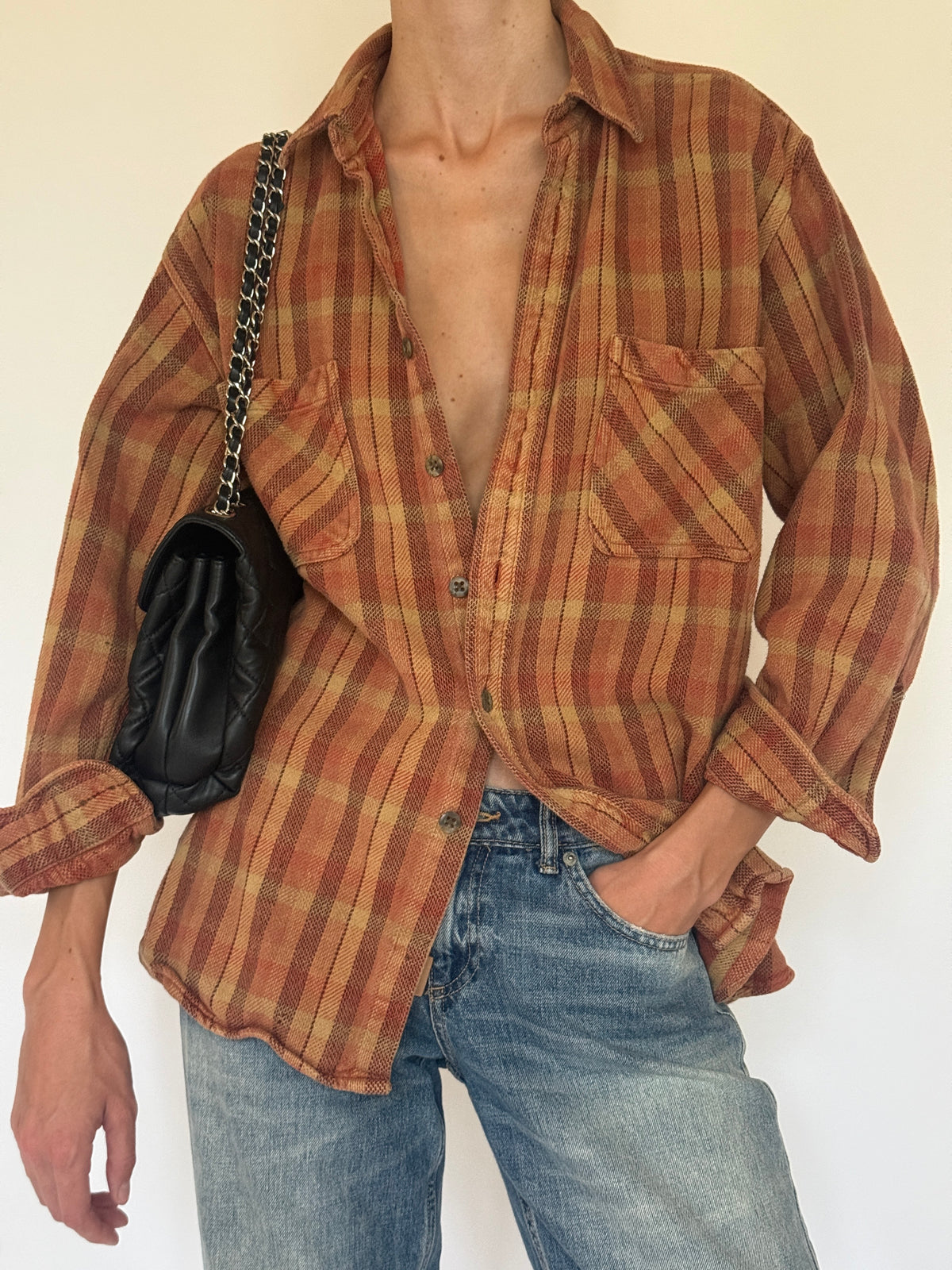 Vintage shirt detail view