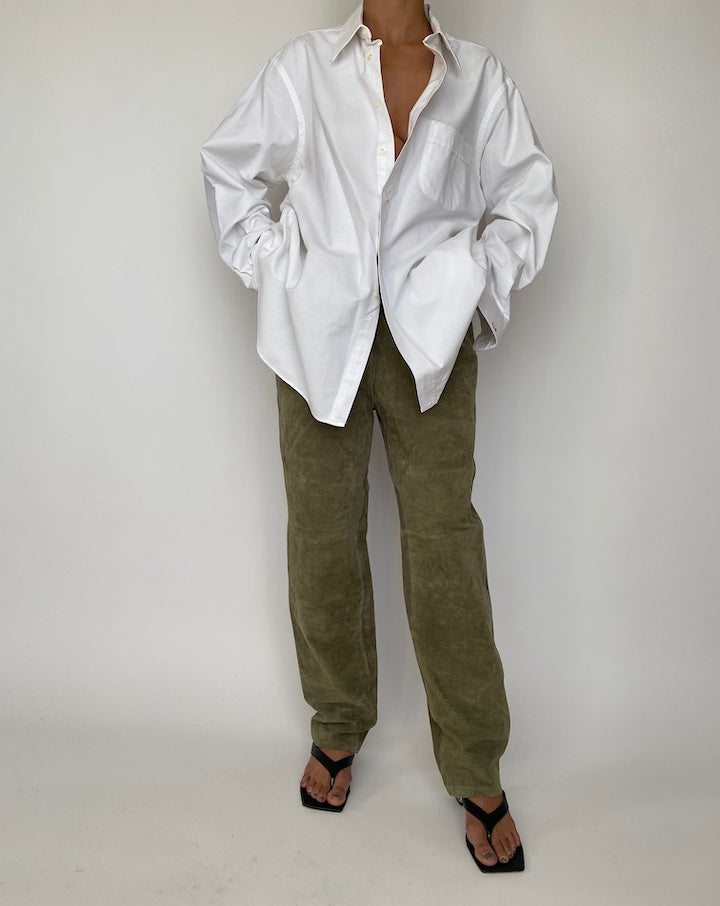 VINTAGE OVERSIZED WHITE SHIRT 2509