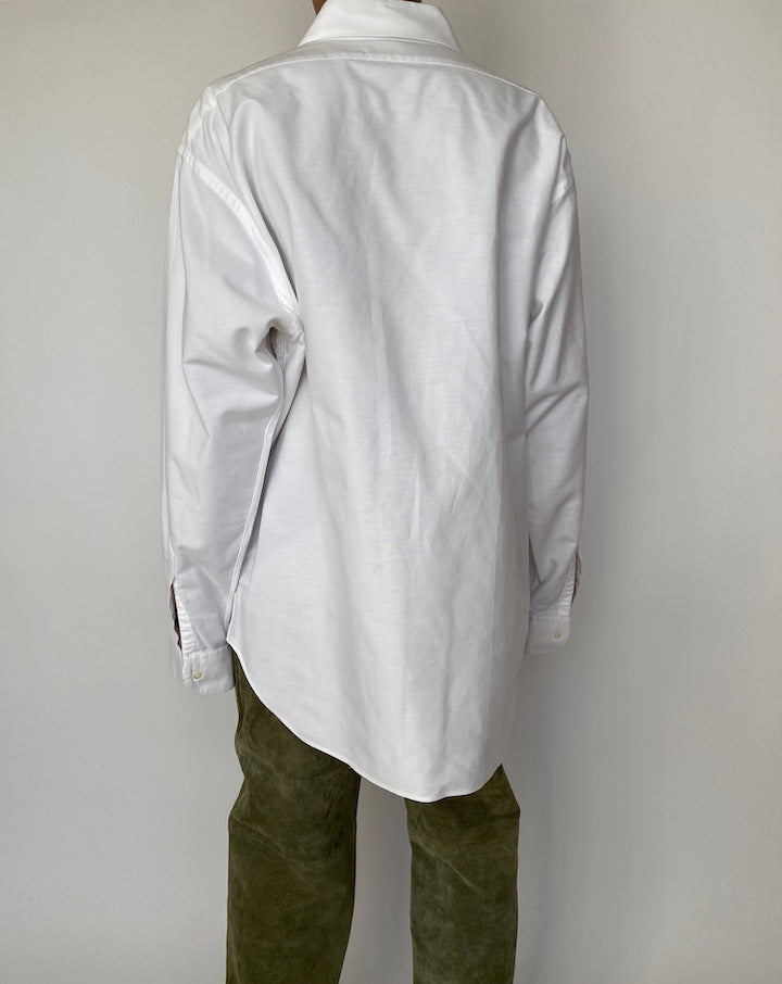 VINTAGE OVERSIZED WHITE SHIRT 2509