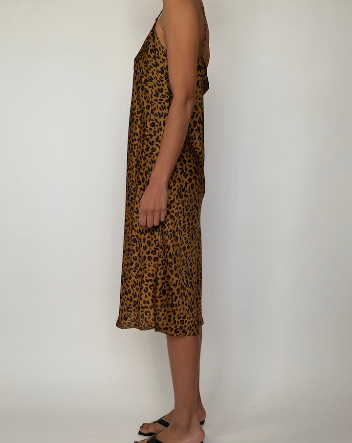 VINTAGE ANIMAL PRINTED DRESS 2512