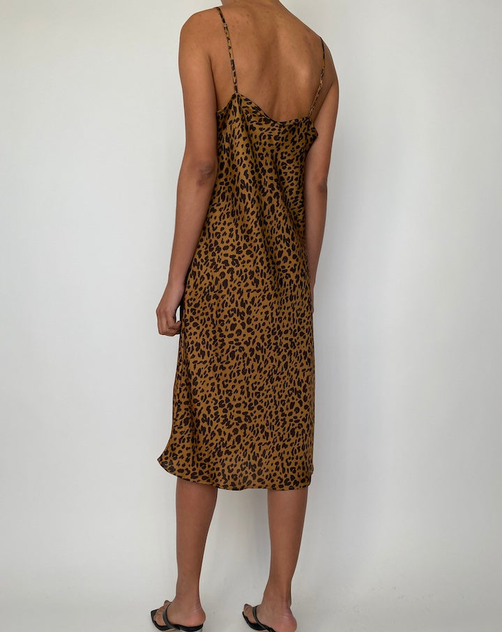 VINTAGE ANIMAL PRINTED DRESS 2512