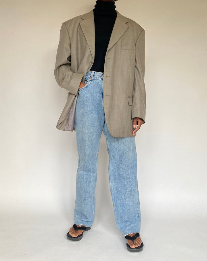 VINTAGE BEIGE BLAZER 1716