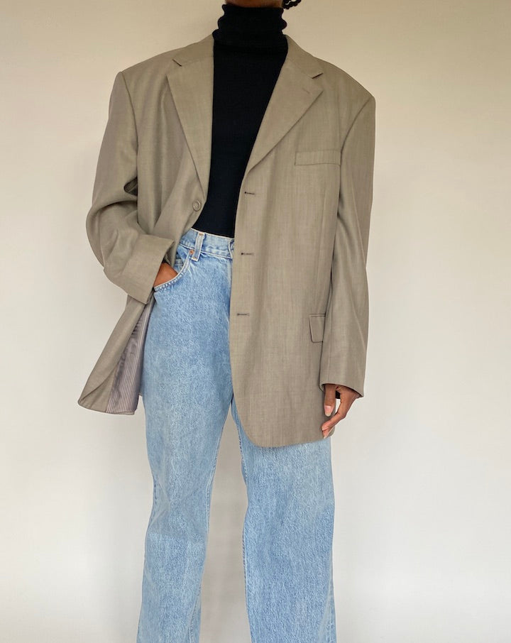 VINTAGE BEIGE BLAZER 1716