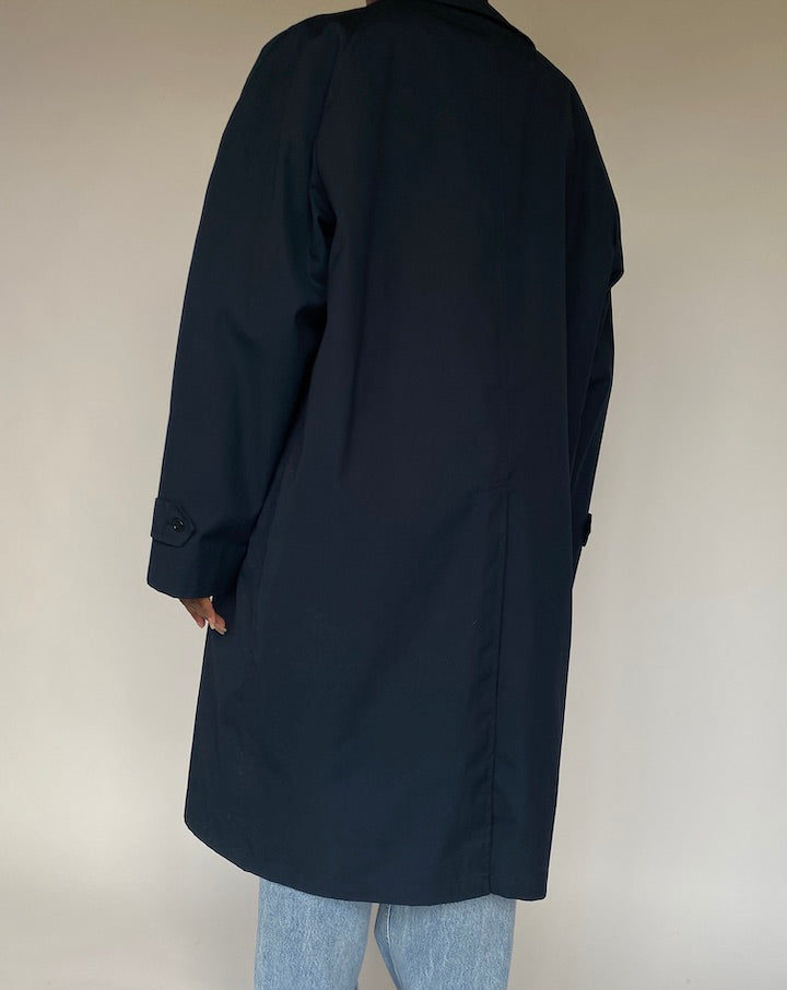 VINTAGE DARK BLUE COAT 741