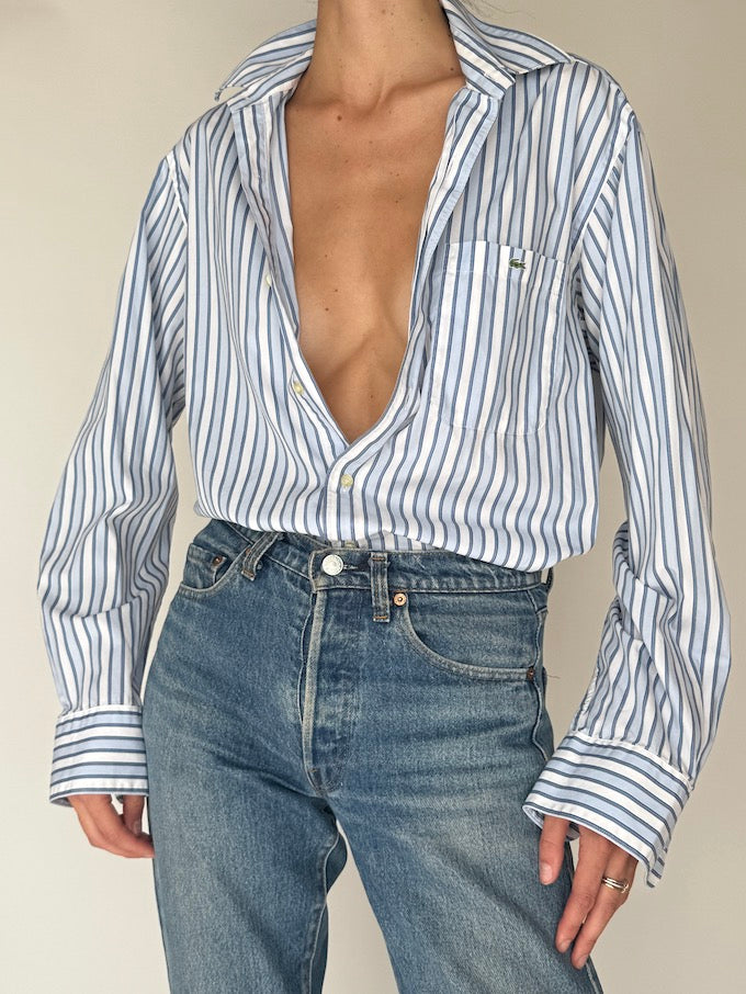 Vintage Striped Lacoste Shirt 6123