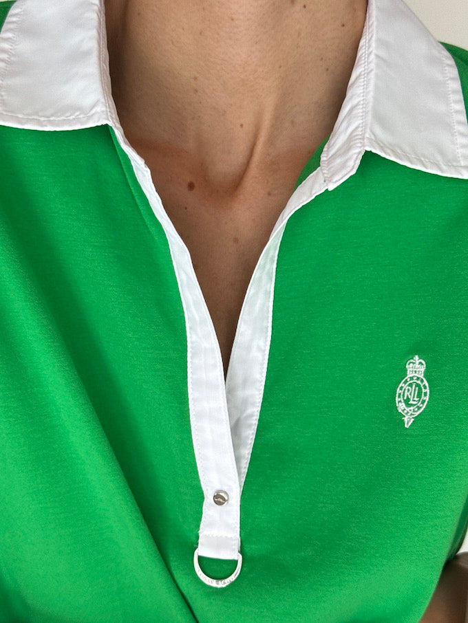 Vintage Ralph Lauren Tennis Dress In Green 5762