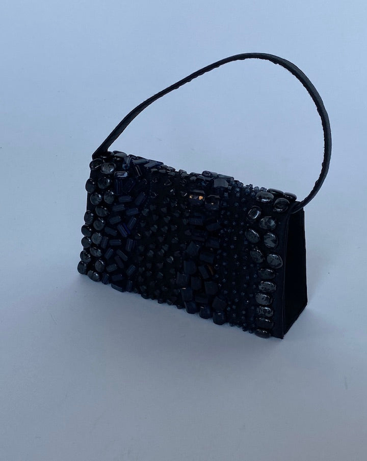 VINTAGE SMALL BLACK PURSE 3034