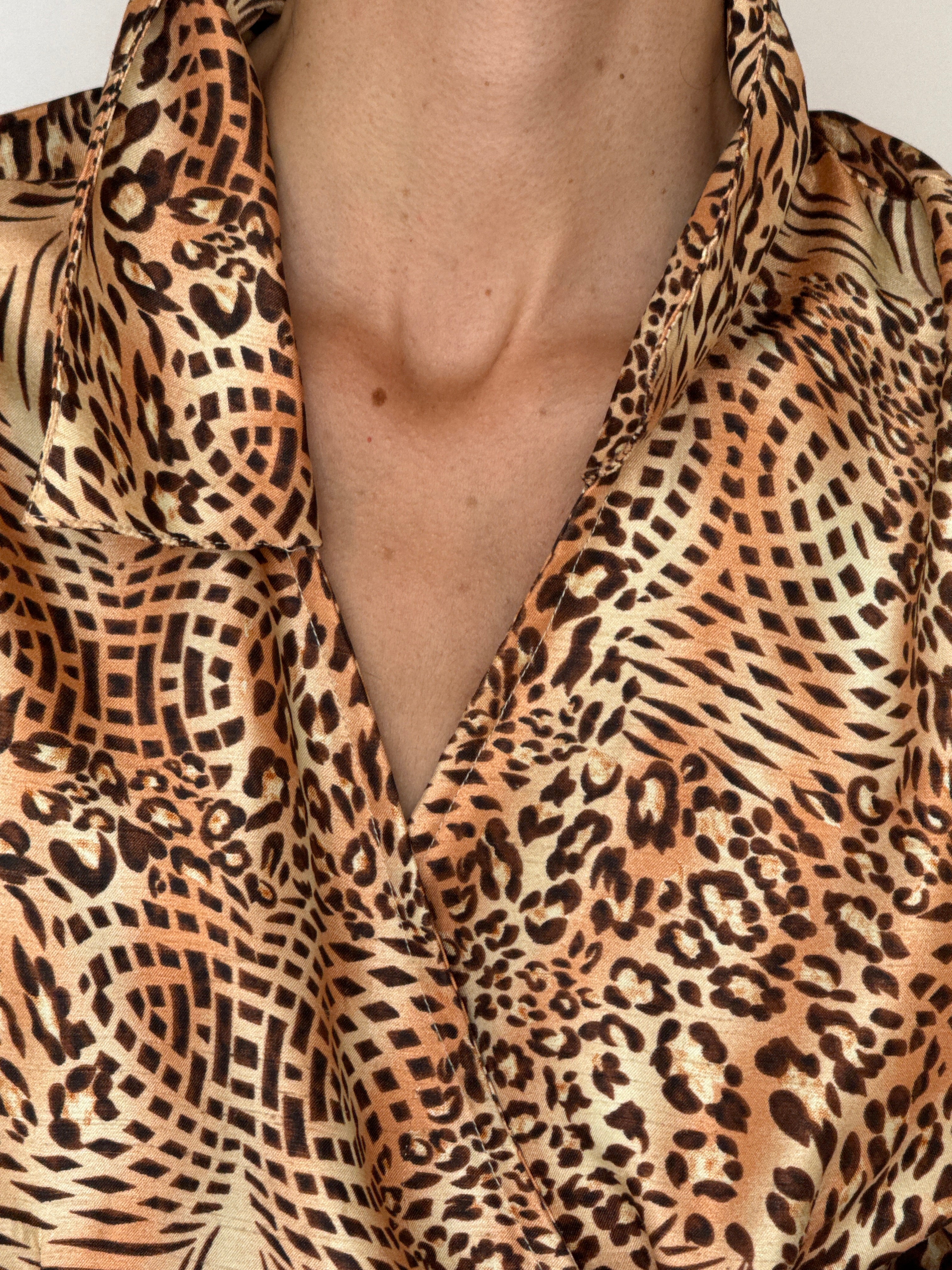 Vintage Animal Printed Tank 3402