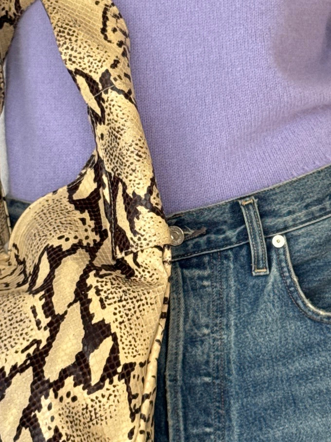 Vintage Turtleneck Purple 5723