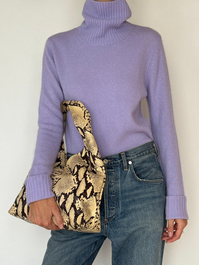 Vintage Turtleneck Purple 5723