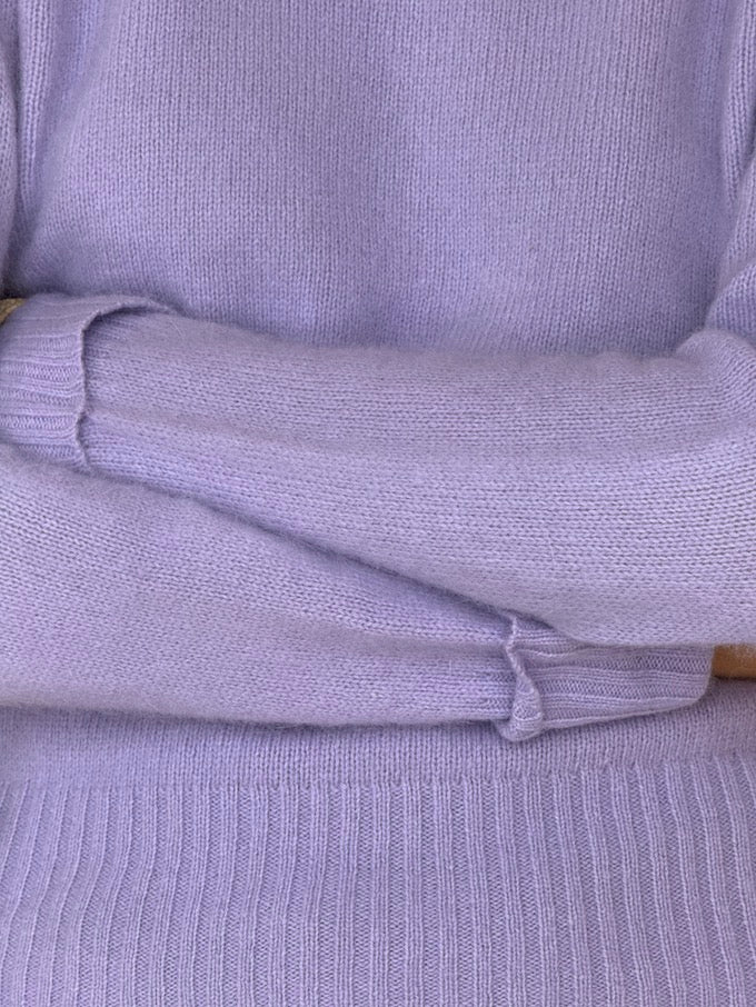 Vintage Turtleneck Purple 5723