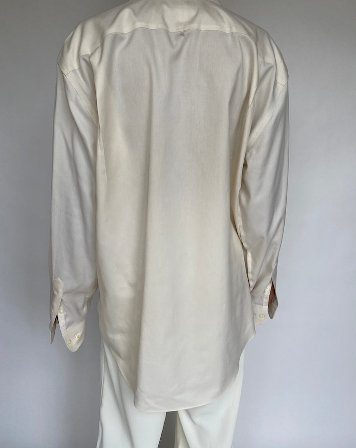 VINTAGE OVERSIZED CREAM SHIRT 742