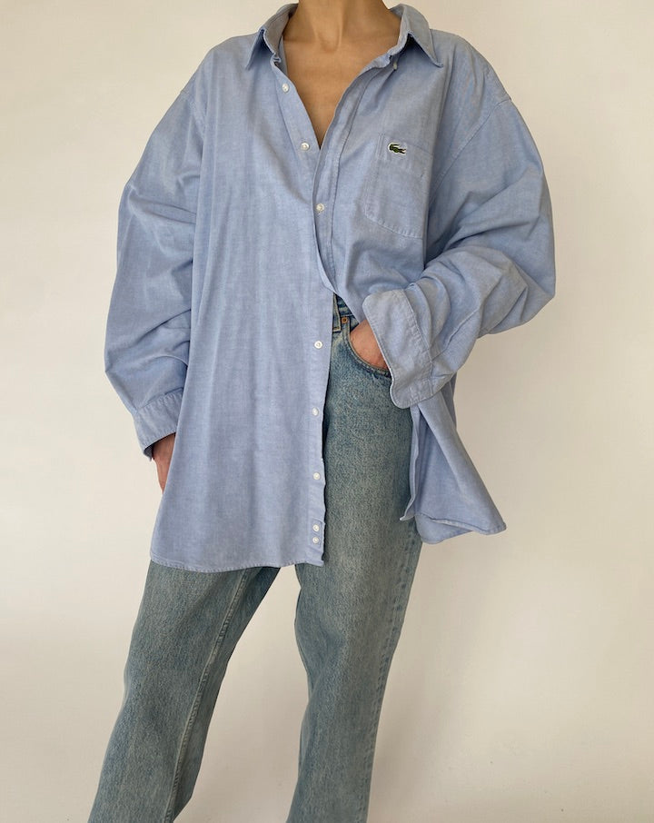 VINTAGE BLUE LACOSTE SHIRT 4752