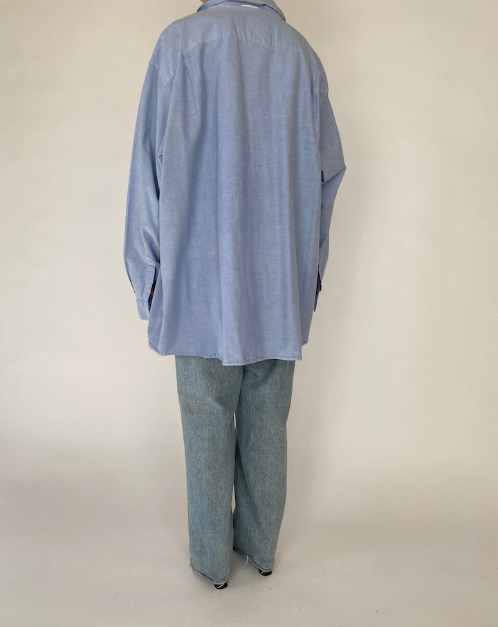 VINTAGE BLUE LACOSTE SHIRT 4752