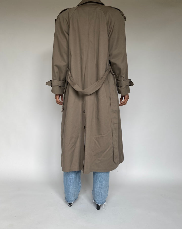 VINTAGE OVERSIZED TRENCH COAT 1755