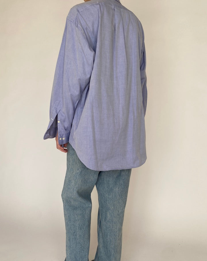 VINTAGE BLUE RALPH LAUREN SHIRT 4750