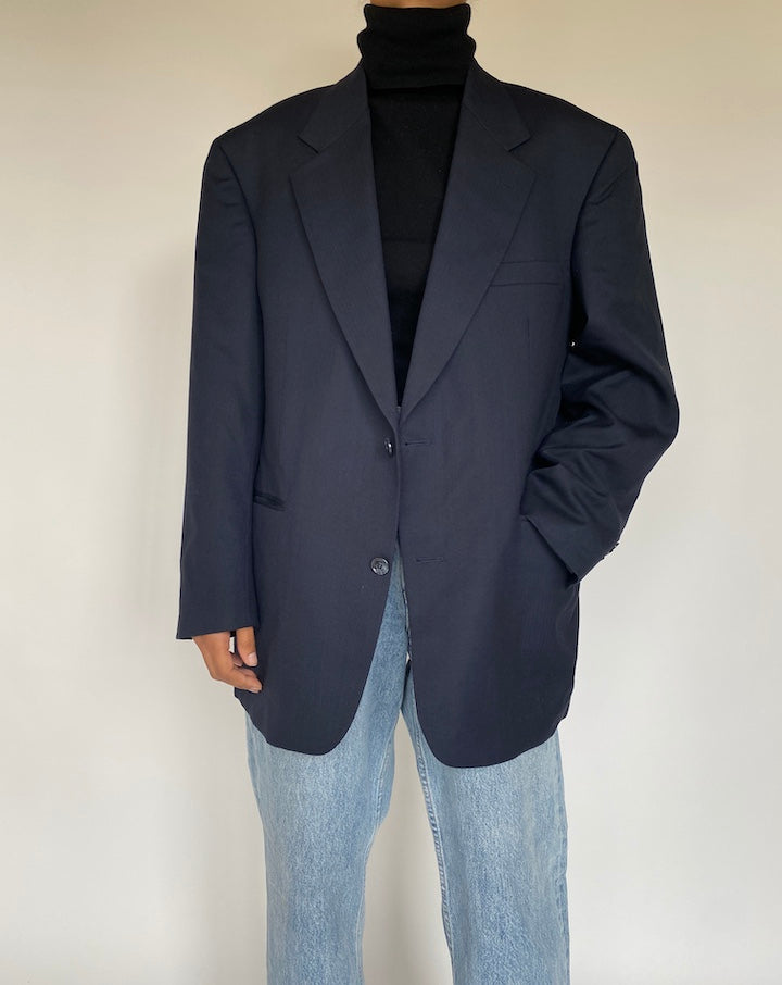 VINTAGE NAVY BLAZER