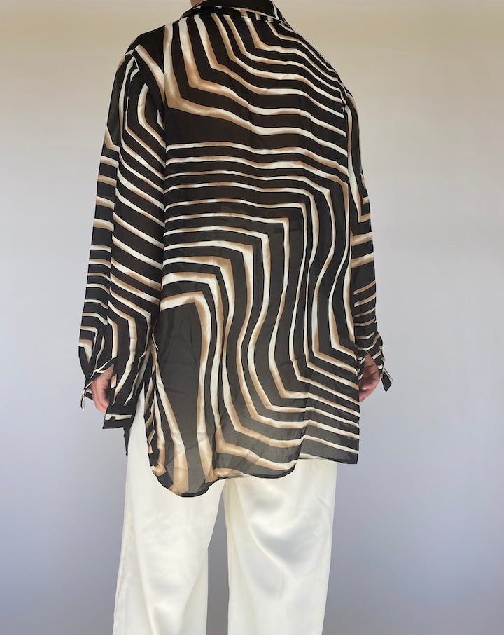 VINTAGE OVERSIZED BLOUSE 1121