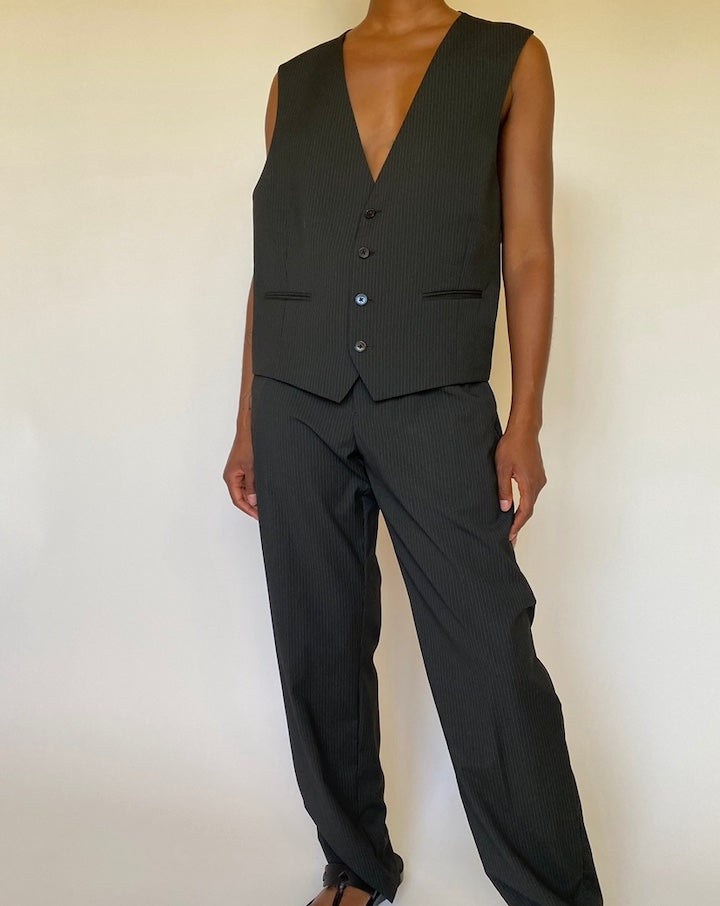VINTAGE PINSTRIPED SET 3992