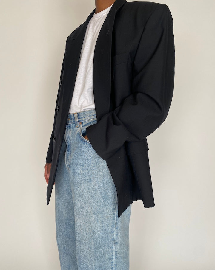 VINTAGE DOUBLE BREASTED BLAZER 3443