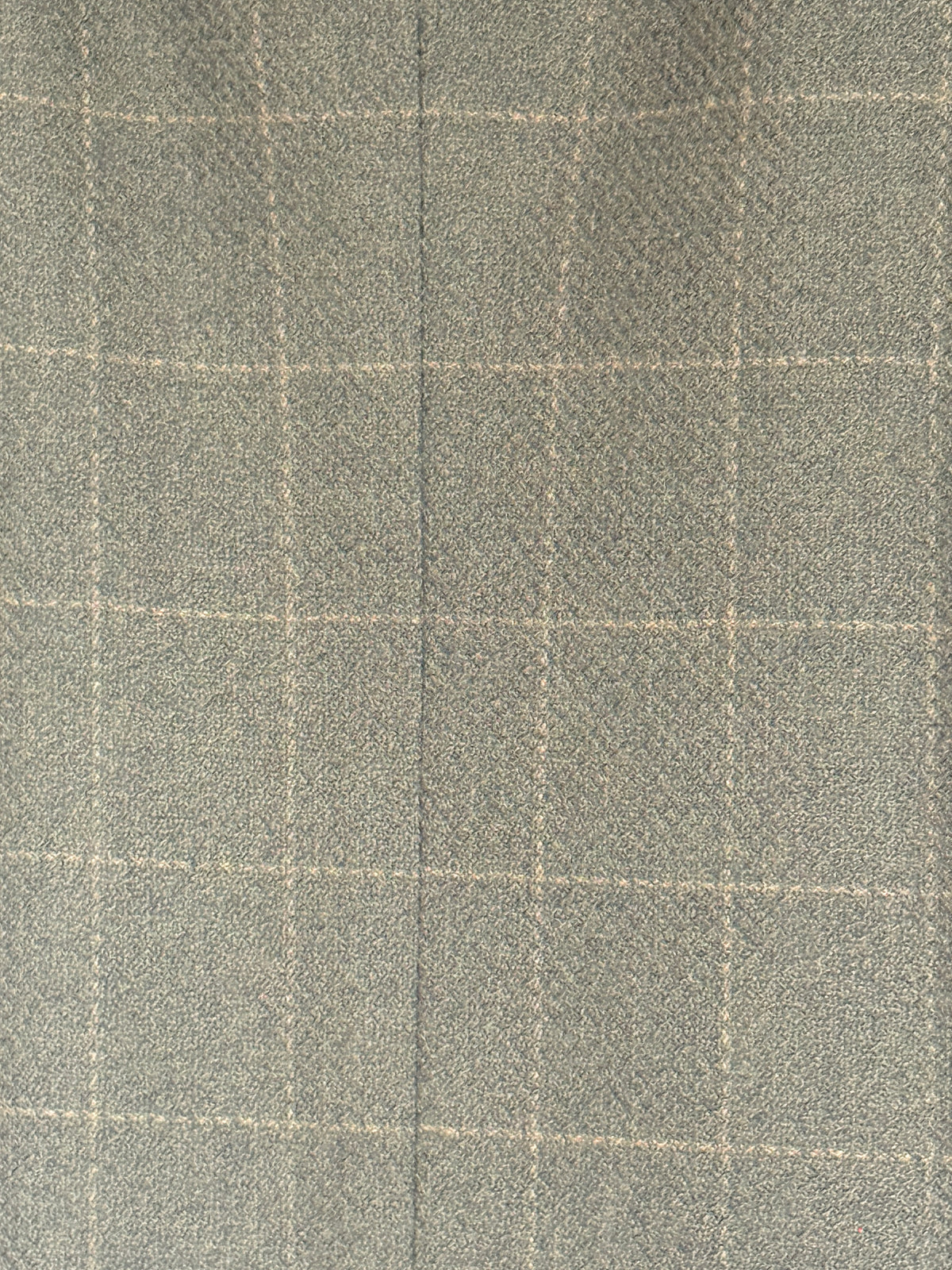 Vintage Plaid Oversized Blazer Olive Brown 7403