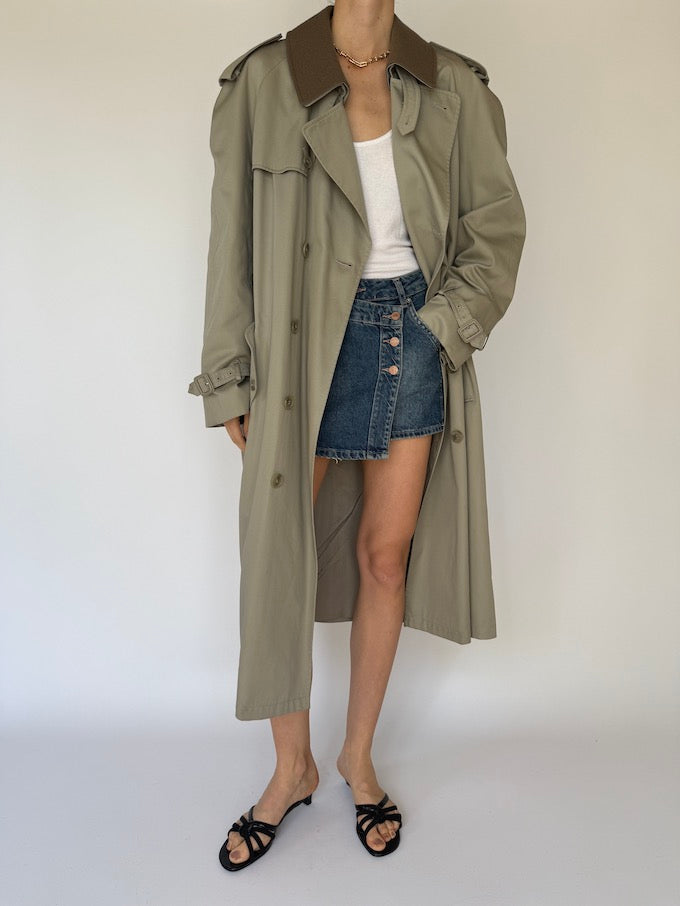 Vintage oversized trench coat 6120