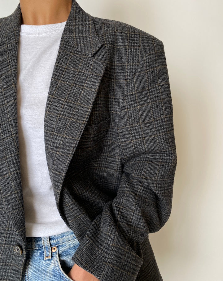 VINTAGE OVERSIZED BLAZER 2564