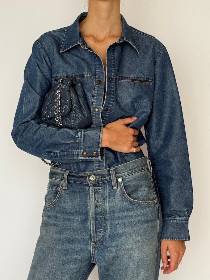 Vintage Denim Shirt 6489