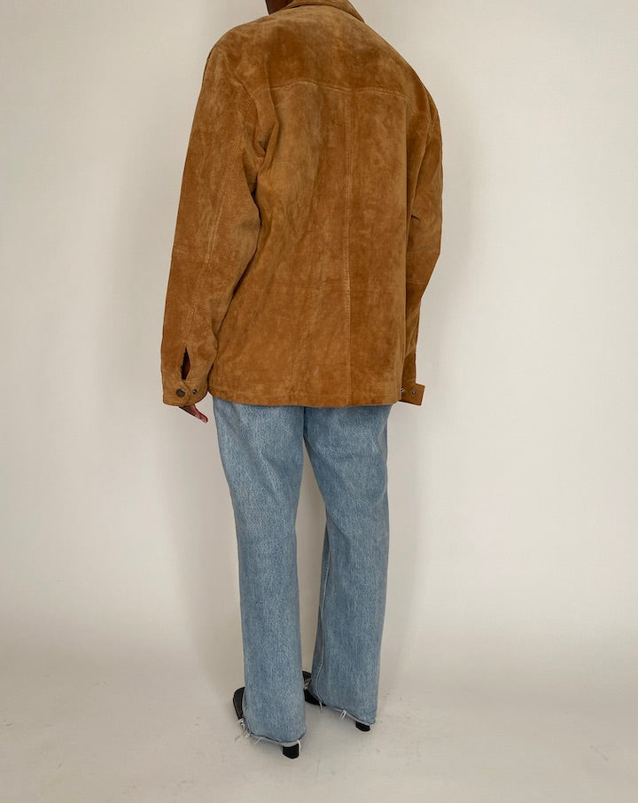 VINTAGE SUEDE LEATHER JACKET 4039