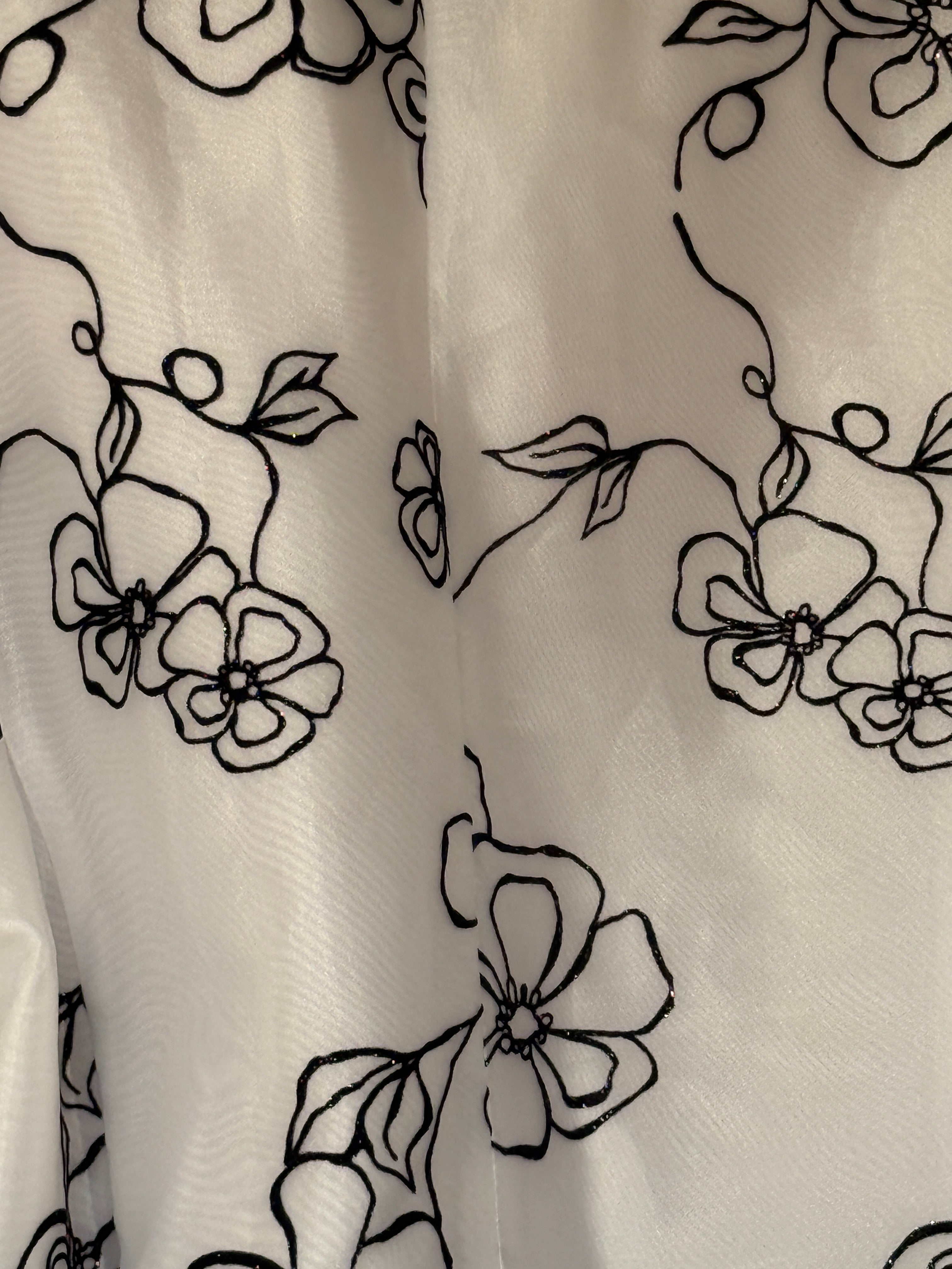 Vintage Sheer Floral Wrap Blazer 7013