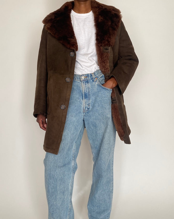VINTAGE BROWN JACKET 4044