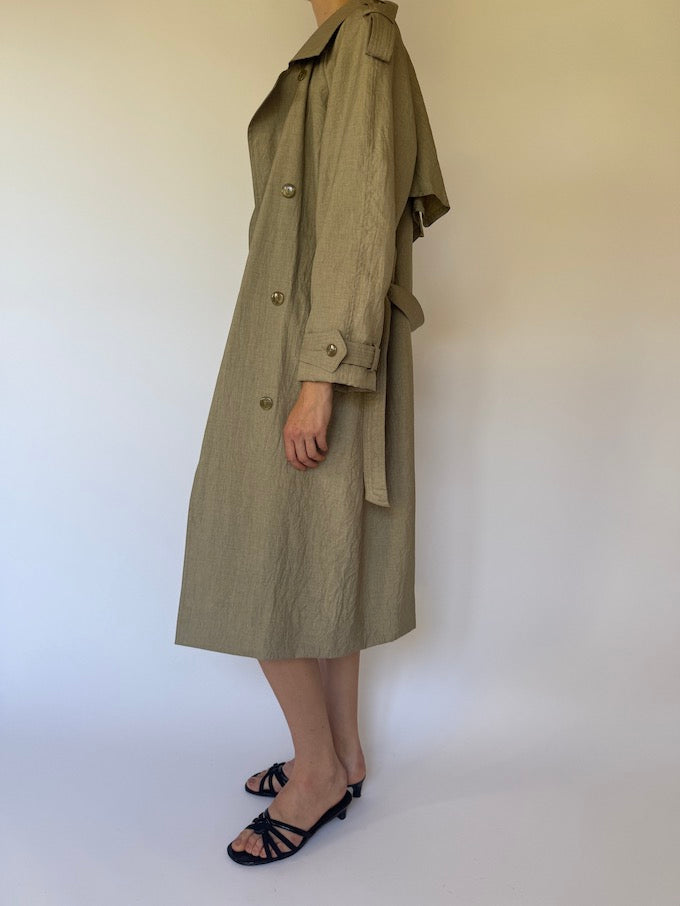 Vintage trench coat beige 6140