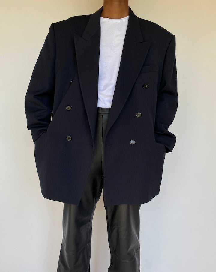 VINTAGE DOUBLE BREASTED BLAZER 1172