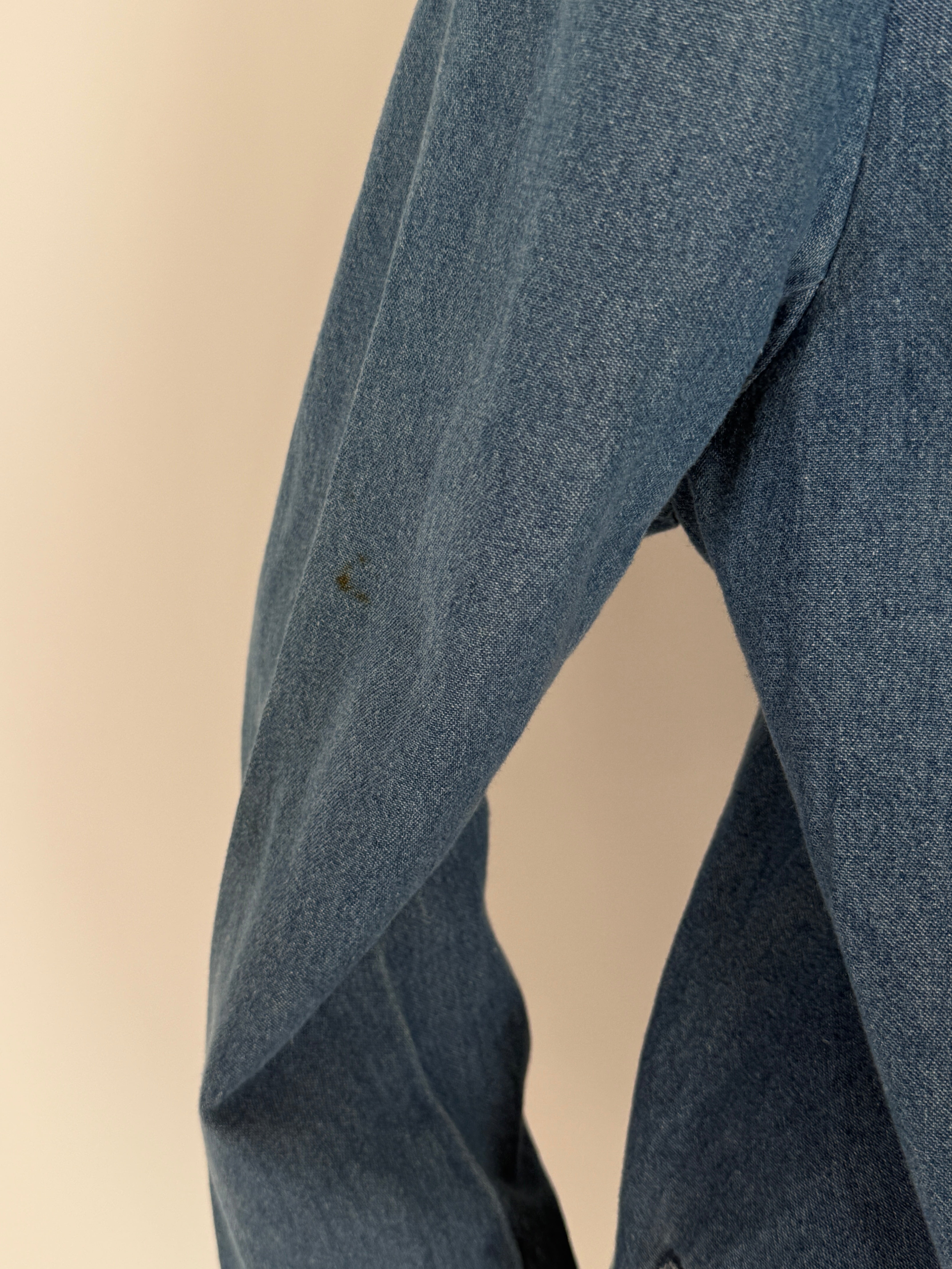 Vintage Denim Blazer Blue 7331